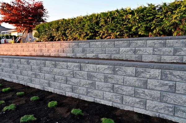 Concrete Retaining Wall Installation in Elkhart