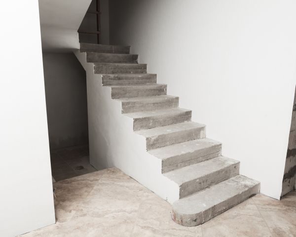 Cement Step Installation in Elkhart
