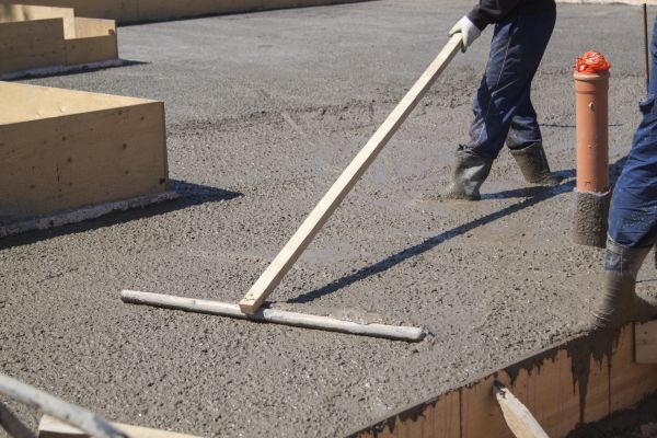 Concrete Platform Installation in Elkhart