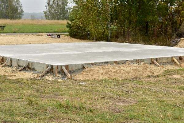 Slab Foundation Installation in Elkhart