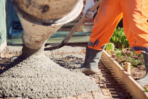 Poured Concrete Installation in Elkhart