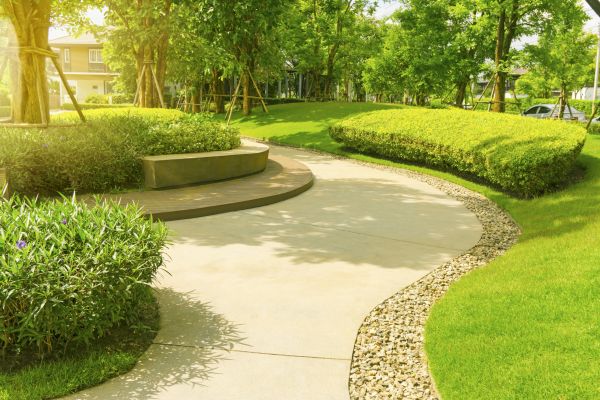 Cement Walkway Installation in Elkhart