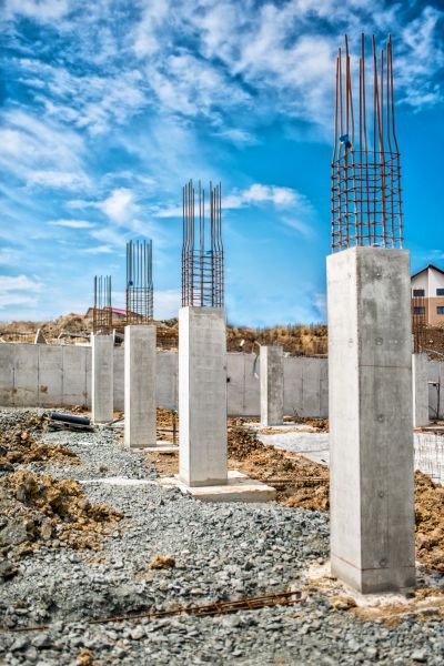 Concrete Footer Pouring in Elkhart