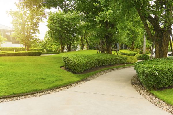 Walkway Concrete Installation in Elkhart