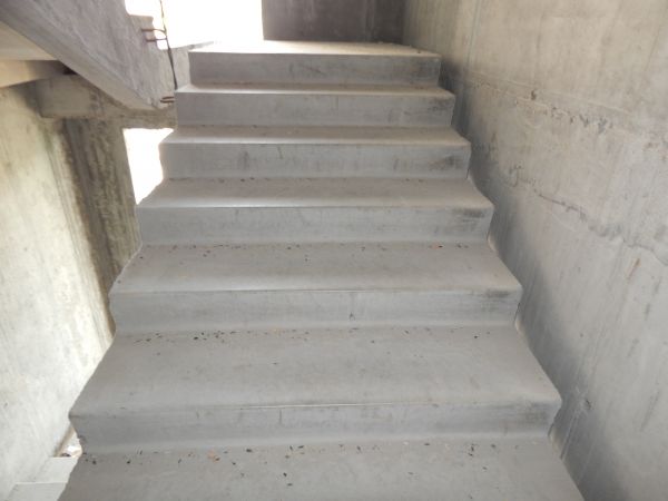 Poured Stair Construction in Elkhart