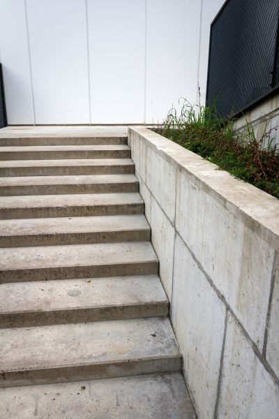 Cement Stair Installation in Elkhart
