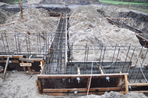 House Footing Construction in Elkhart