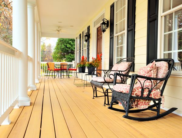 Front Porch Renovation in Elkhart