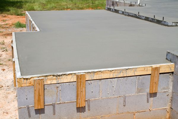 Concrete Slab Installation in Elkhart