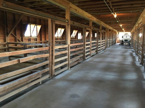 Barn Slab Construction in Elkhart