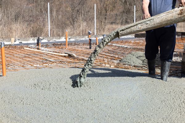 Pole Barn Slab Pouring in Elkhart