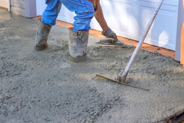 Driveway Slab Construction in Elkhart