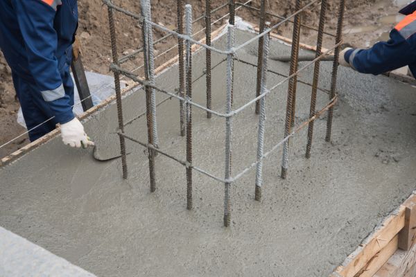 Foundation Pad Construction in Elkhart