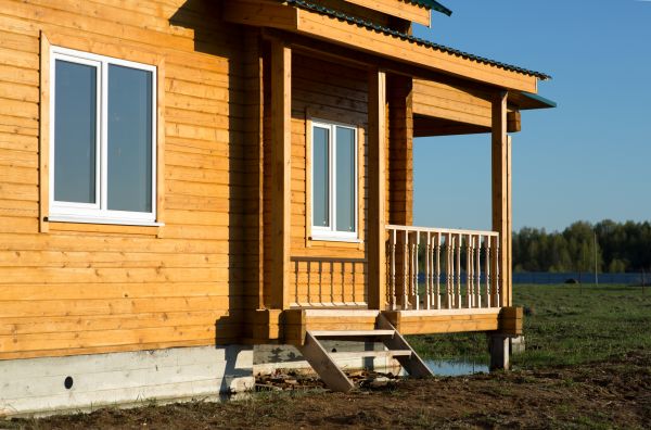 Cabin Footing Construction in Elkhart