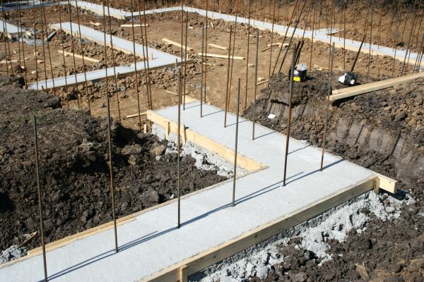Cost of Footing Construction in Elkhart