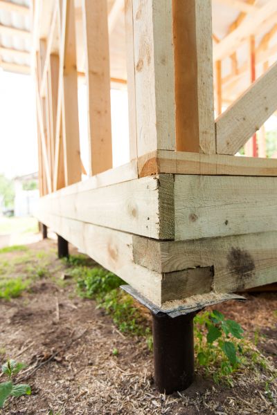 Barn Footing Construction in Elkhart