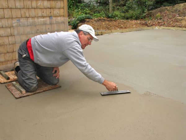 Porch Slab Installation in Elkhart
