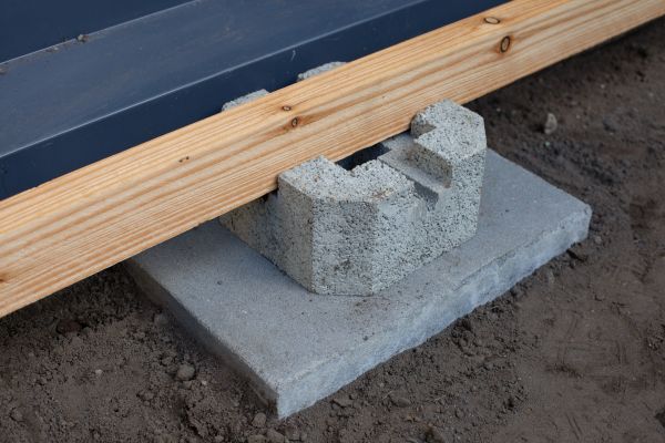 Deck Footing Construction in Elkhart