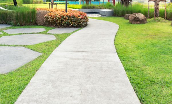 Concrete Sidewalk Installation in Elkhart